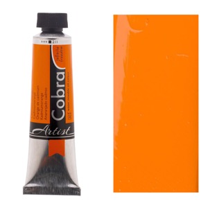 Cobra Water Mixable Oil Color 40ml Cadmium Orange
