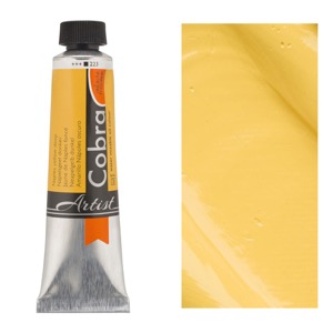 Cobra Water Mixable Oil Color 40ml Naples Yellow Deep