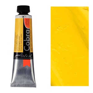 Cobra Water Mixable Oil Color 40ml Cadmium Yellow Medium