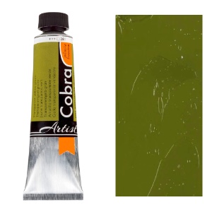 Cobra Water Mixable Oil Color 40ml Transparent Yellow Green
