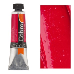 Cobra Water Mixable Oil Color 40ml Cadmium Red Deep