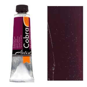 Cobra Water Mixable Oil Color 40ml Burnt Carmin