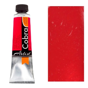 Cobra Water Mixable Oil Color 40ml Quinacridone Red
