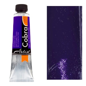 Cobra Water Mixable Oil Color 40ml Ultramarine Violet