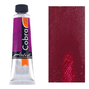 Cobra Water Mixable Oil Color 40ml Permanent Violet Medium
