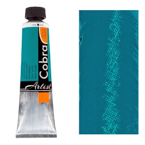 Cobra Water Mixable Oil Color 40ml Carribean Blue