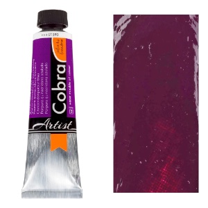 Cobra Water Mixable Oil Color 40ml Quinacridone Purple Bluish