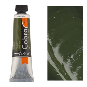 Cobra Water Mixable Oil Color 40ml Olive Green