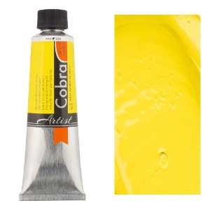 Cobra Water Mixable Oil Color 150ml Permanent Lemon Yellow