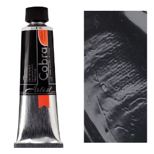 Cobra Water Mixable Oil Color 150ml Lamp Black
