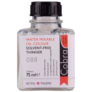 Cobra Water Mixable Oil Color 75ml Solvent-Free Thinner 088