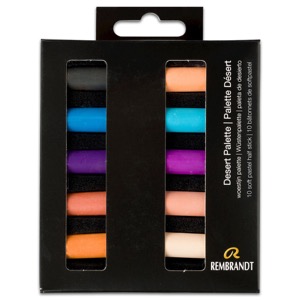 Rembrandt Soft Pastel Half Stick 10 Set Desert Palette