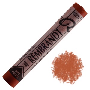 Rembrandt Extra Fine Artists' Quality Soft Pastel Burnt Sienna 411.5