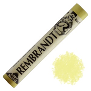 Rembrandt Extra Fine Artists' Quality Soft Pastel Perm. Yellow Green 633.7