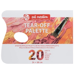 Talens Art Creation Tear-Off Palette 20 Sheets 180x240mm