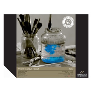 Rembrandt Watercolor Paper Block 140lb 20 Sheets 5.3"x7" CP
