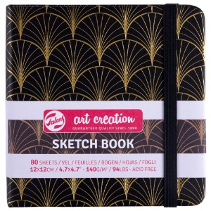 Talens Art Creation Sketchbook 80 Sheets 4.7"x4.7" Art Deco