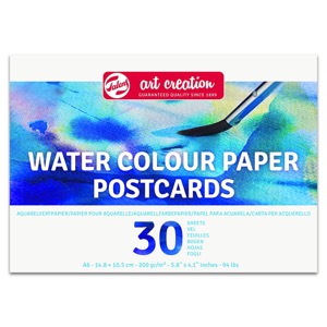 Talens Art Creation A6 Water Colour Paper Postcards 5.8"x4.1"