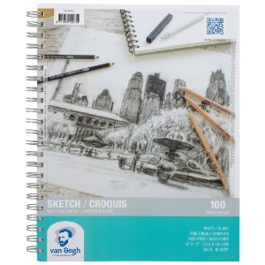 Van Gogh Sketch Paper Pad 60lb 100 Sheets 9"x12"