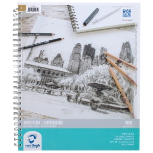 Van Gogh Sketch Paper Pad 60lb 100 Sheets 11"x14"