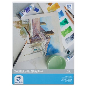 Van Gogh Watercolor Paper Block 140lb 15 Sheets 12"x16" CP