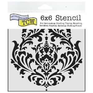 The Crafter's Workshop Stencil 6"x6" Brocade