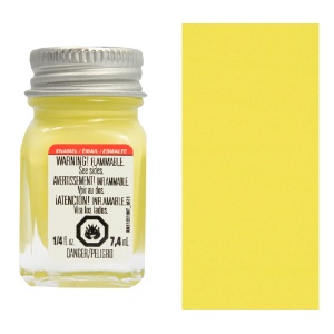 Testors Enamel Paint 0.25oz Light Yellow