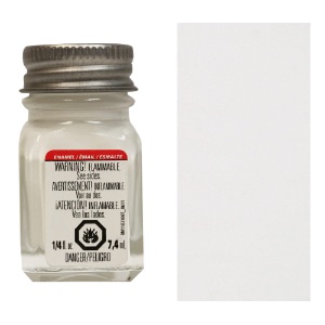 Testors Enamel Paint 0.25oz Gloss White