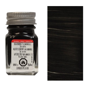 Testors Enamel Paint 0.25oz Gloss Black