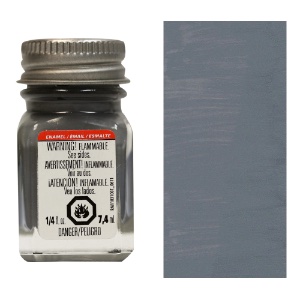 Testors Enamel Paint 0.25oz Flat Battle Gray