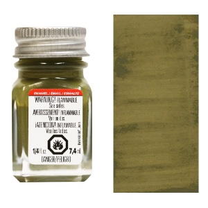 Testors Enamel Paint 0.25oz Flat Army Olive