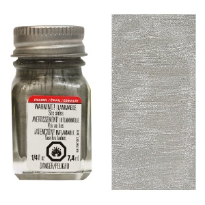 Testors Enamel Paint 0.25oz Steel