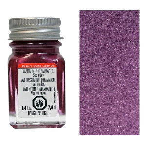 Testors Enamel Paint 0.25oz Purple Metal Flake
