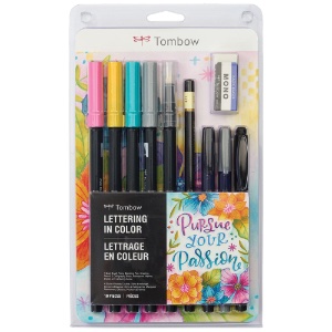 Tombow Lettering In Color 10 Set