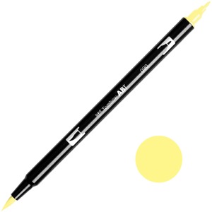 Tombow Dual Brush Pen 090 Lemon Cream