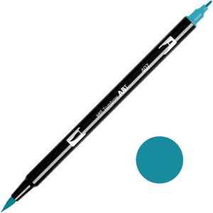 Tombow Dual Brush Pen 407 Tiki Teal