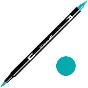 Tombow Dual Brush Pen 373 Sea Blue