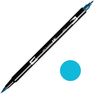 Tombow Dual Brush Pen 452 Process Blue