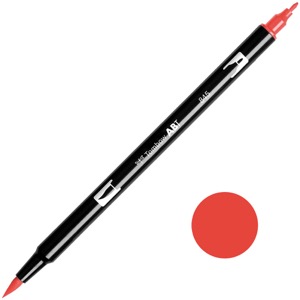 Tombow Dual Brush Pen 845 Carmine