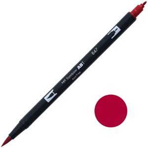 Tombow Dual Brush Pen 847 Crimson
