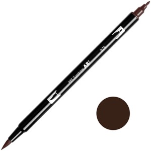 Tombow Dual Brush Pen 879 Brown