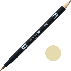 Tombow Dual Brush Pen 990 Light Sand