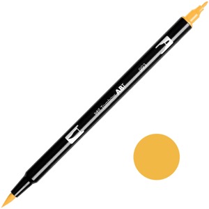 Tombow Dual Brush Pen Chrome Orange