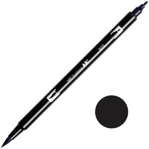 Tombow Dual Brush Pen N15 Black