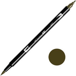 Tombow Dual Brush Pen N57 Warm Gray 5