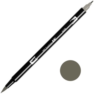 Tombow Dual Brush Pen N49 Warm Gray 8