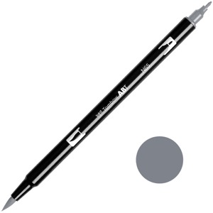 Tombow Dual Brush Pen N65 Cool Gray 5