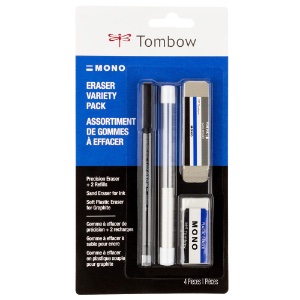 Tombow MONO Eraser Variety 4 Pack