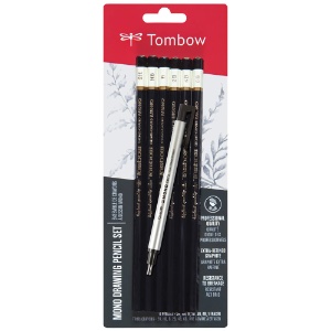 Tombow MONO Graphite Drawing Pencil 6 Set