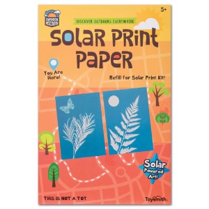 Toysmith Solar Print Paper Refill 12 Sheets 5"x7"
